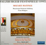 the album cover for W.A. Mozart - Symphony 38 / Concerto Grosso