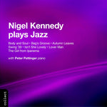 the album cover for Nigel Kennedy - Plays Jazz