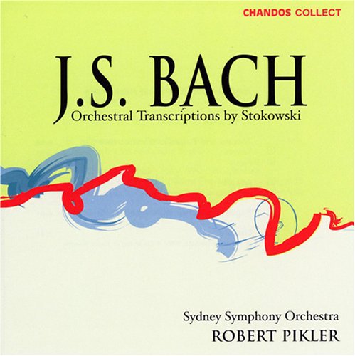 the album cover for J.S. Bach - Orchestral Transcriptions