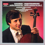 the album cover for RAPHAEL WALLFISCH - Cello Concerto