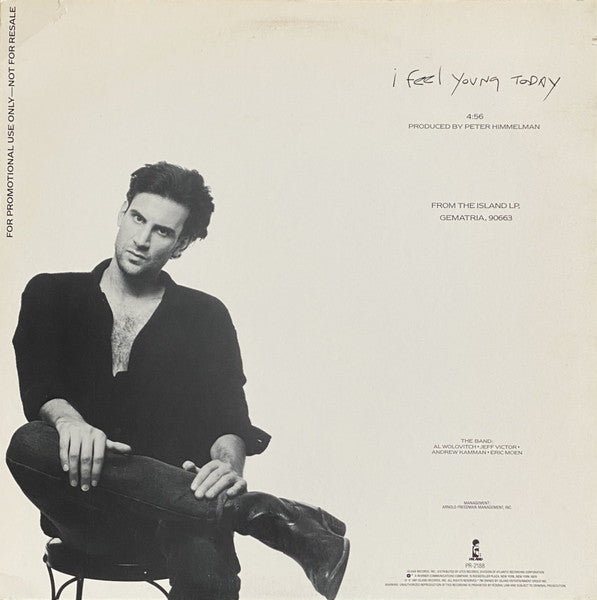 Peter Himmelman : I Feel Young Today (12", Promo)