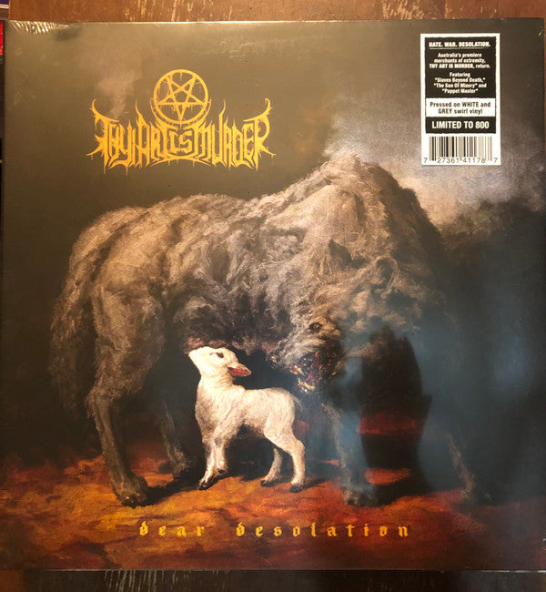 Thy Art Is Murder : Dear Desolation (LP, Album, Ltd, Whi)