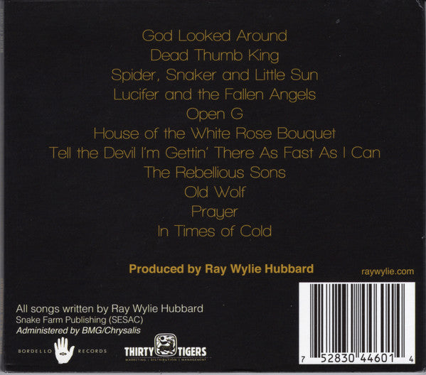 Ray Wylie Hubbard : Tell The Devil... ...I'm Gettin' There As Fast As I Can (CD, Album)