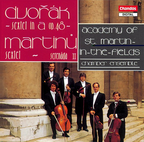 the album cover for Academy Of St. Martin-In-The-Fields Chamber Ensemble - Sextet in a