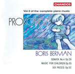 the album cover for BORIS BERMAN - Piano Music 3