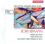 the album cover for BORIS BERMAN - Piano Music 4