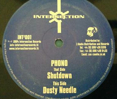 Phono (3) : Shutdown / Dusty Needle (12")