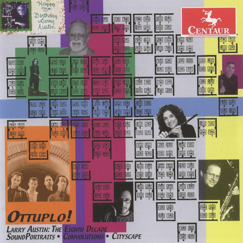 the album cover for Larry Austin - CDCM Computer Music Series 35 / Various