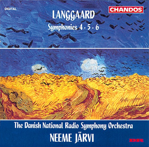 the album cover for Neeme JÃ¤rvi - Symphony 4