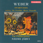 the album cover for Neeme JÃ¤rvi - Overtures