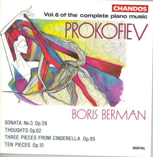 the album cover for BORIS BERMAN - Piano Music 6