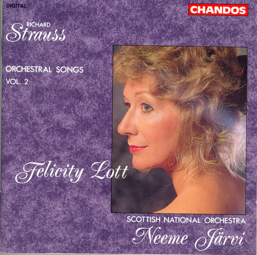the album cover for FELICITY LOTT - Orchestral Lieder 2