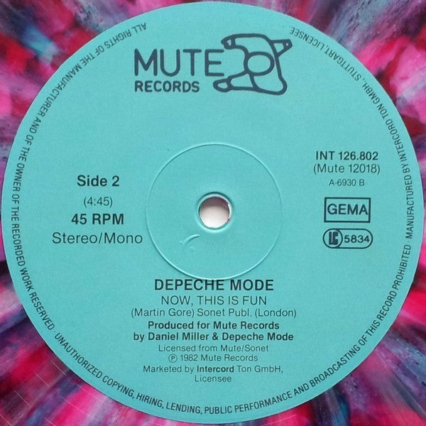 Depeche Mode : See You (12", Maxi, RE, Red)