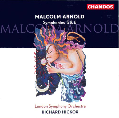 the album cover for Richard Hickox - Symphony 5 & 6