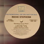 Richie Stephens : Everytime You're There (12", Promo)