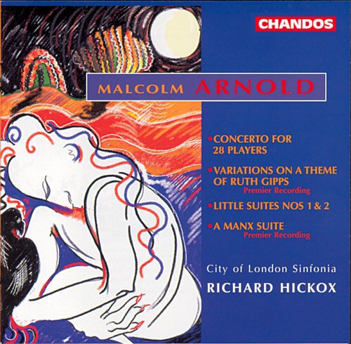 the album cover for Richard Hickox - Little Suites 1 2 & 3 / Concerto for 28 Players