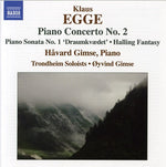the album cover for K. EGGE - Piano Concerto 2