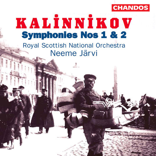 the album cover for Neeme JÃ¤rvi - Symphonies 1 & 2