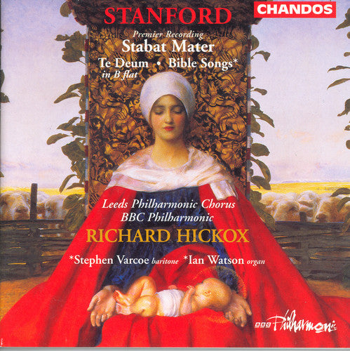 the album cover for Richard Hickox - Stabat Mater / Te Deum / Bible Songs
