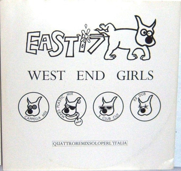 East 17 : West End Girls (12", Single)