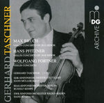 the album cover for M. BRUCH - Violin Concerto