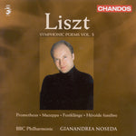 the album cover for Gianandrea Noseda - Symphonic Poems 3
