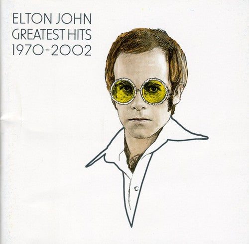 the album cover for Elton John - Greatest Hits 1970-02 [Import]