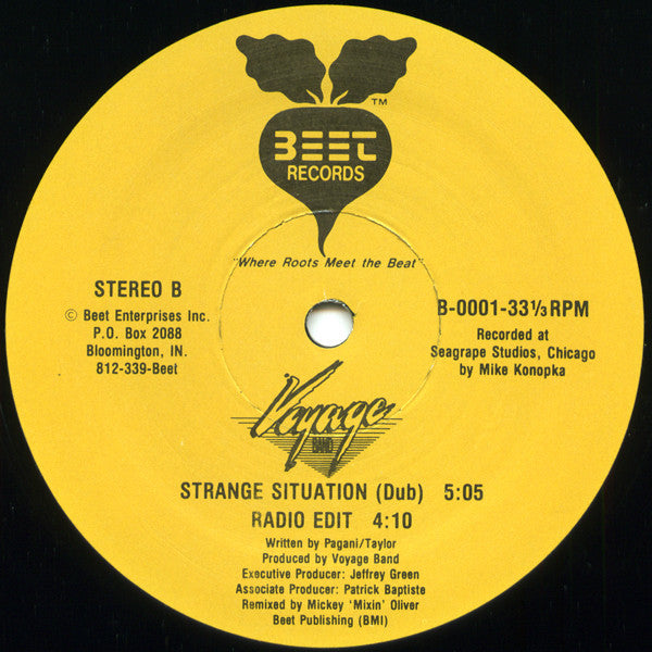 Voyage Band : Strange Situation (12")
