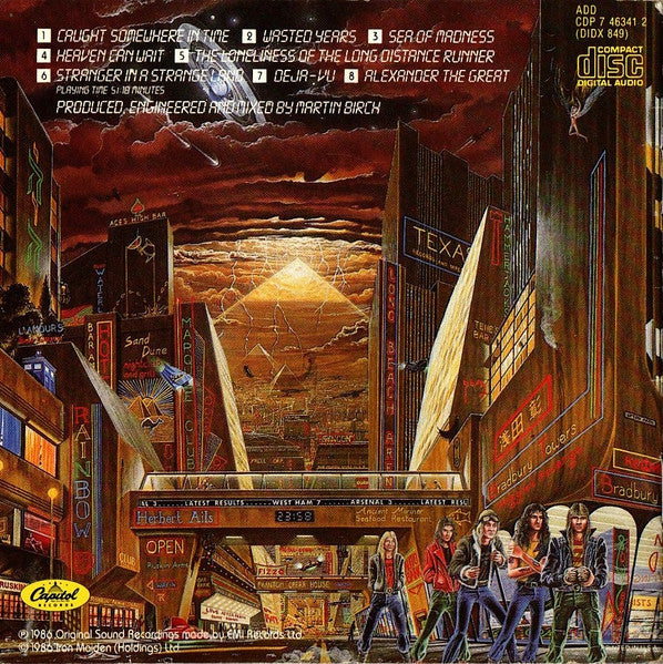 Iron Maiden : Somewhere In Time (CD, Album, RE)