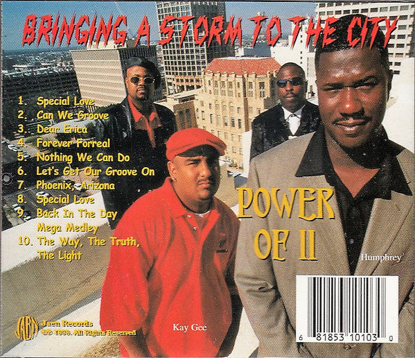 Power Of II : Bringing A Storm To The City(CD, Album)