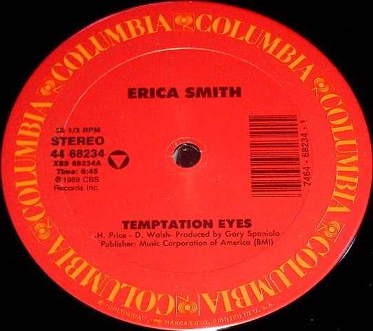 Erica Smith : Temptation Eyes (12")