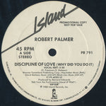 Robert Palmer : Discipline Of Love (Why Did You Do It) (12", Promo)
