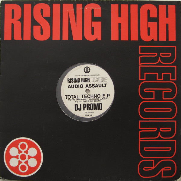 Audio Assault : Total Techno E.P. (12", EP, Promo)