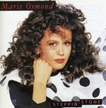 the album cover for Marie Osmond - Steppin Stone