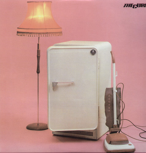 the album cover for The Cure - Three Imaginary Boys
