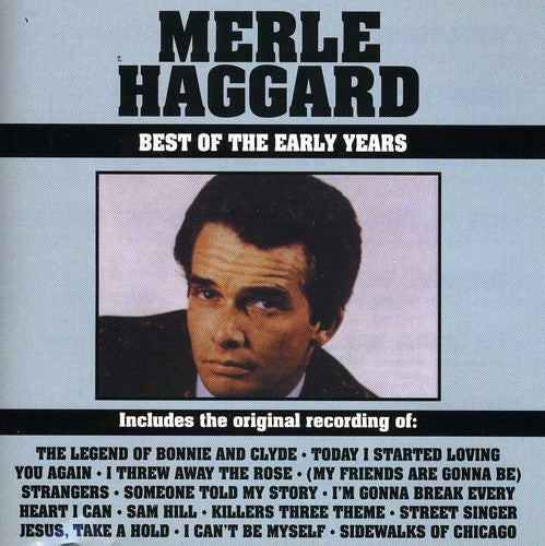 the album cover for Merle Haggard - Best of the Early Years