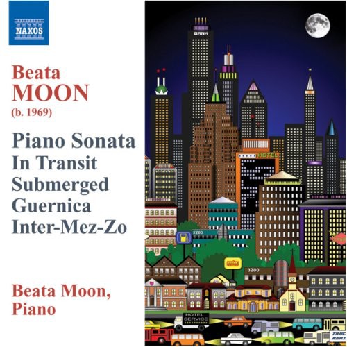the album cover for B. Moon - Piano Works