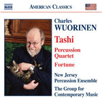 the album cover for C. WUORINEN - Tashi Fortune Percussion Quartet