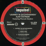 Alice Coltrane Featuring Pharoah Sanders : Journey In Satchidananda (LP, Album, Club, RE, 180)