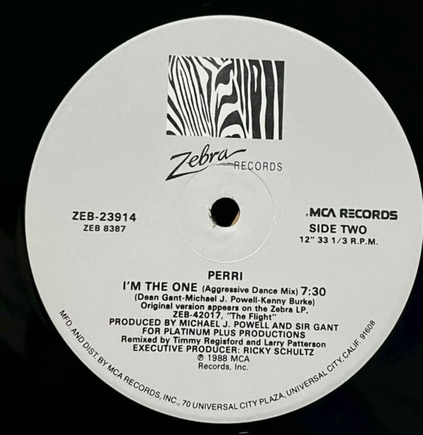 Perri : I'm The One (12", Single, Glo)
