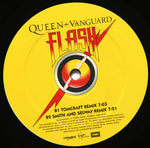 Queen + Vanguard : Flash (The Official Club Mixes) (12", Single)