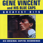 the album cover for Gene Vincent - Greatest Hits