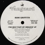 Roni Griffith : (The Best Part Of) Breakin' Up / Voodoo Man / Spys (12", Promo)