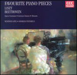 the album cover for Franz Liszt/Ludwig Van Beethoven - Piano Works