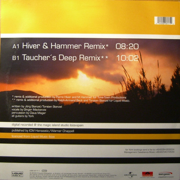 York : The Awakening (The Remixes) (12")