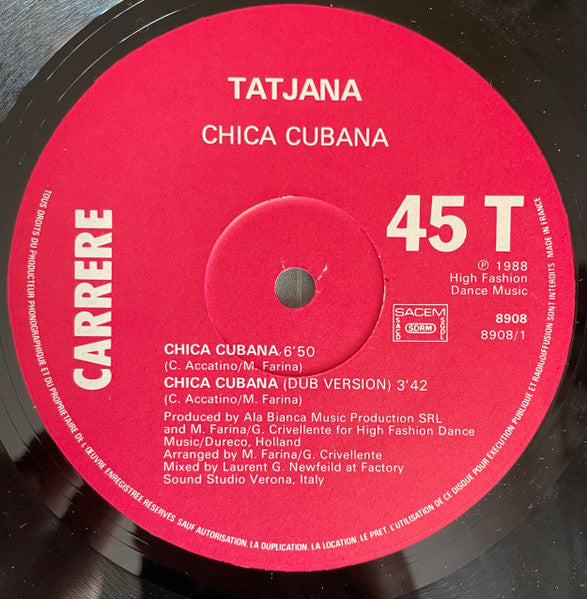 Buy Tatjana : Chica Cubana (12