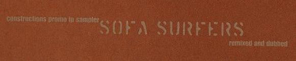 Sofa Surfers : Constructions: Promo Sampler (12", Promo)