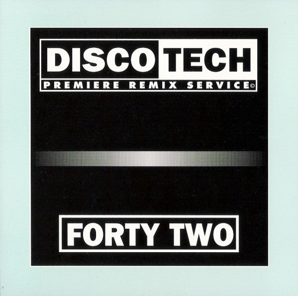 Various : DiscoTech FortyTwo (CD, Comp, Promo)