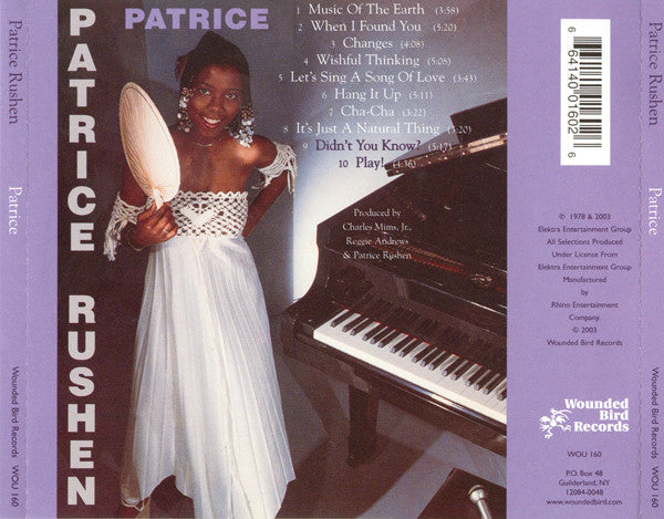 Patrice Rushen : Patrice (CD, Album, RE)