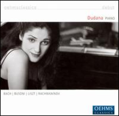 the album cover for Bach/Liszt/Rachmaninoff - Dudana